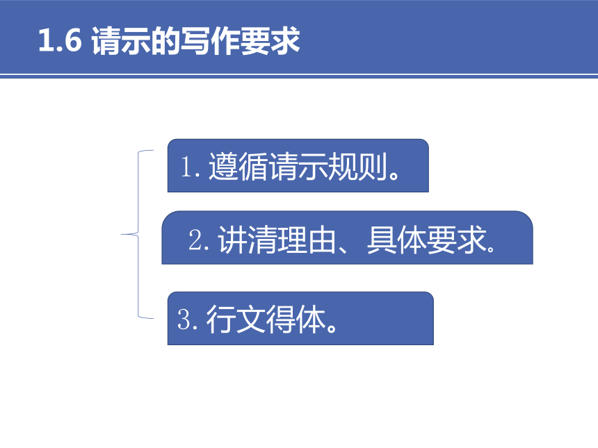 3项目三 2请示与报告 课件(共23张PPT)）-《财经应用文写作》同步教学（高教社）