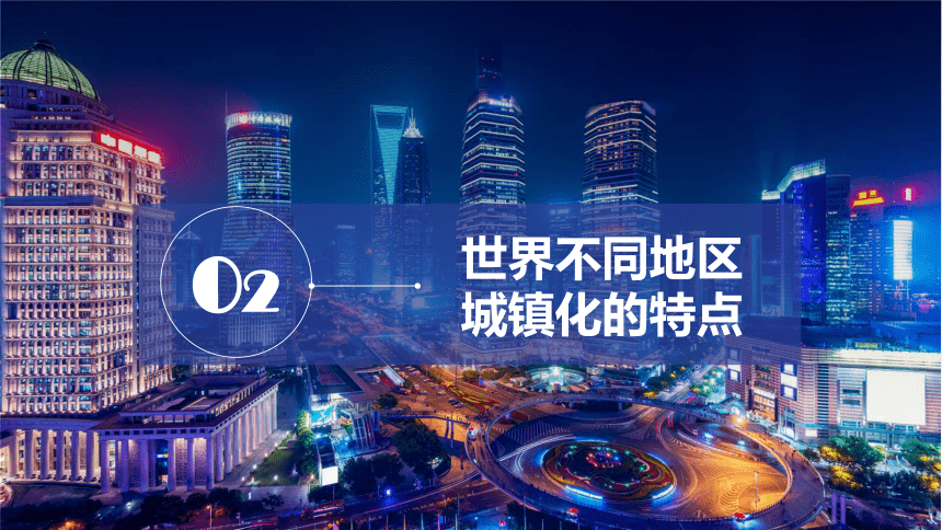 2.3 不同地区城镇化的过程和特点 课件 2023-2024学年高一年级地理中图版（2019）必修第二册（41张）