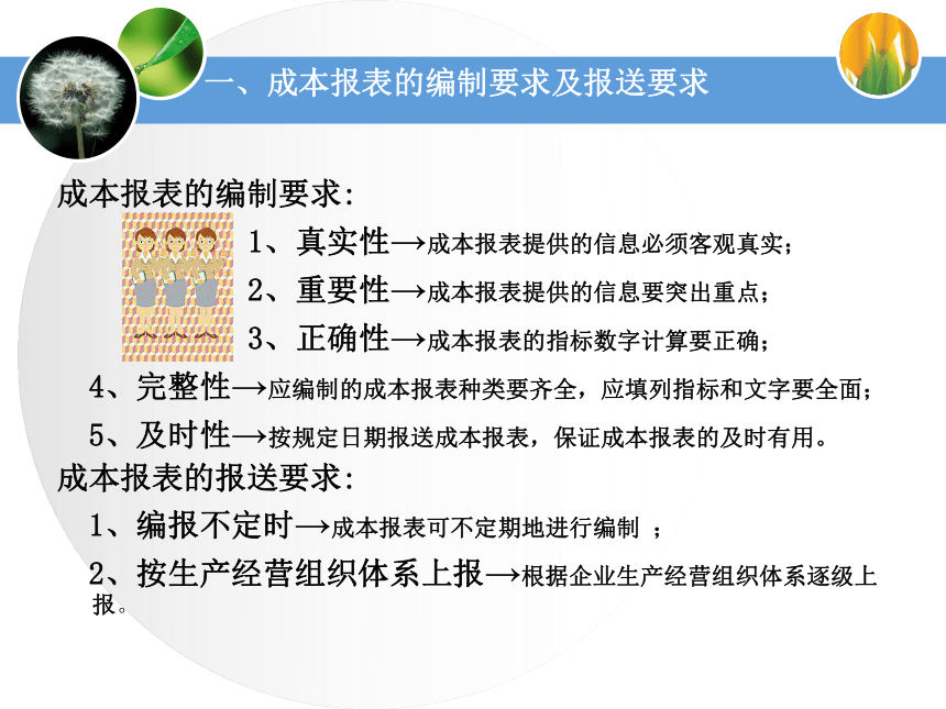 第六单元成本报表的编制与分析 课件(共40张PPT)《成本业务核算》（中国财政经济出版社）