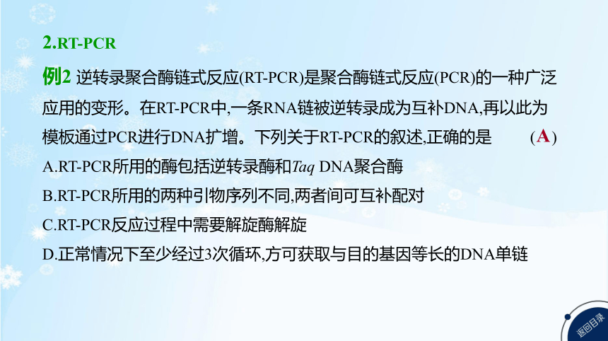 高考生物二轮复习微专题9　PCR技术的热点考法归纳及融合基因的原理和应用(共31张PPT)