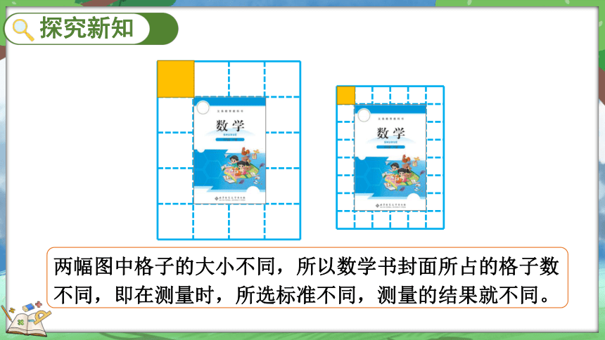 北师大版小学数学三年级下册5.2《面积单位》课件(共23张PPT)