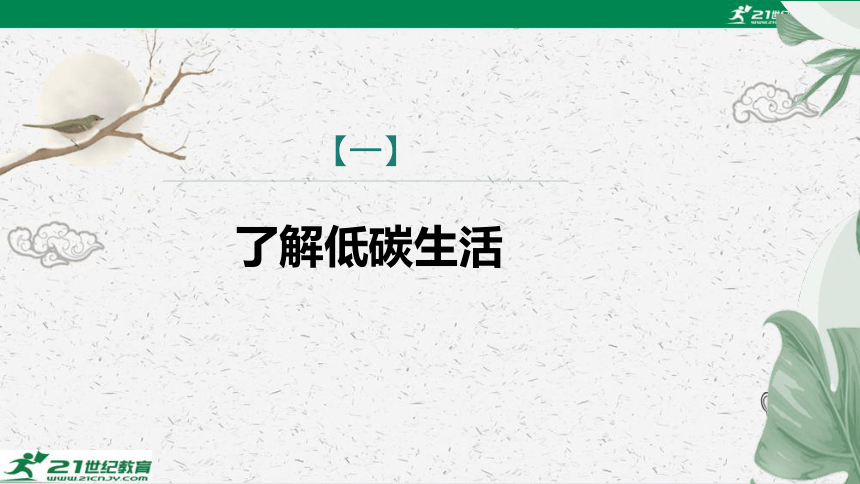 第二单元　综合性学习　倡导低碳生活课件 2023—2024学年统编版语文八年级下册