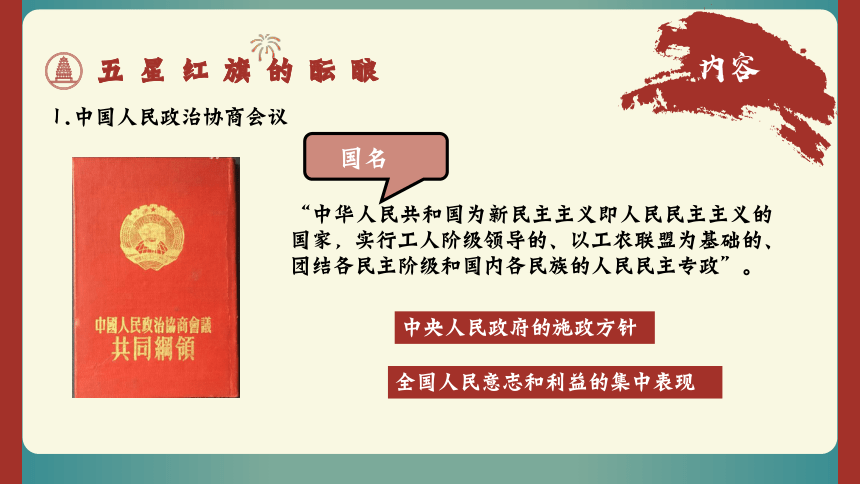 第1课  中华人民共和国成立  课件