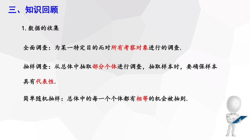 第十章数据的收集、整理与描述 复习课 课件   18张PPT   2023-2024学年初中数学人教版七年级下册