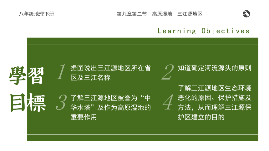 第九章第二节 高原湿地——三江源地区 课件