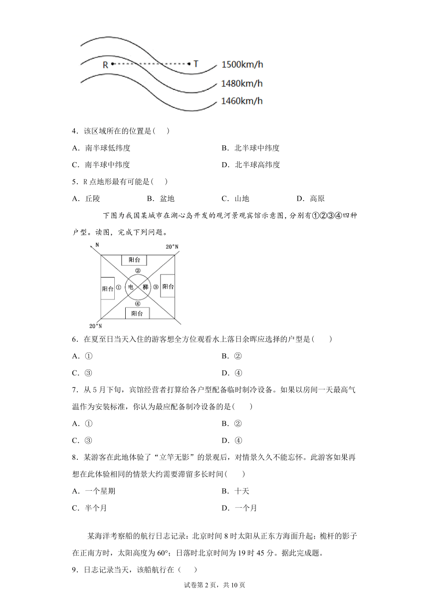 福建省厦门双十中学2021-2022学年高二上学期期中考试地理试题 （PDF版，含解析）