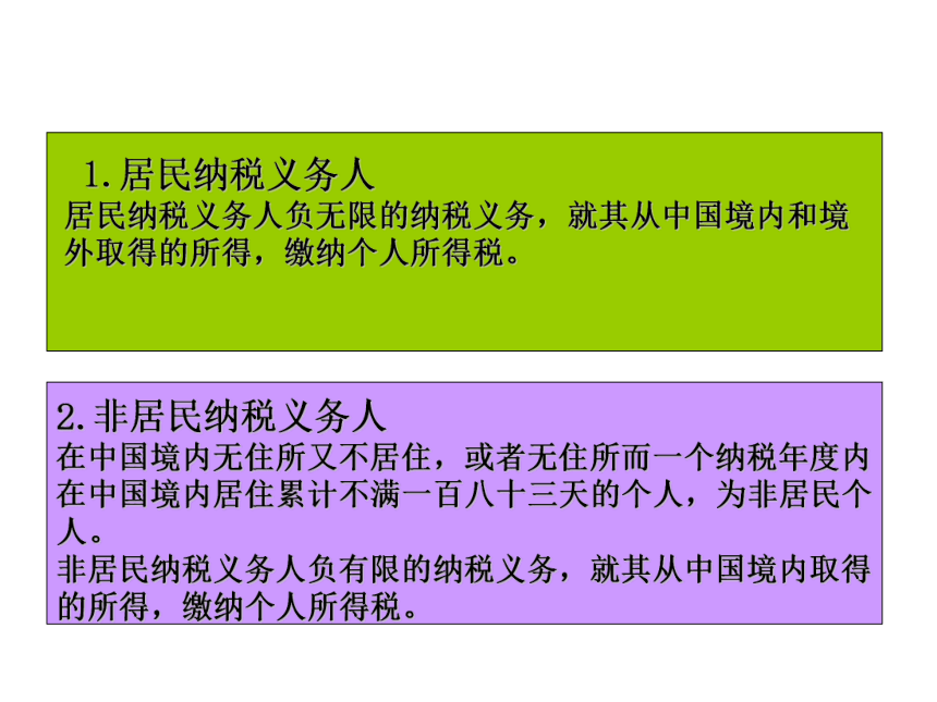 项目九 个人所得税的核算 课件(共31张PPT)-《企业纳税会计》同步教学（大连理工大学出版社）