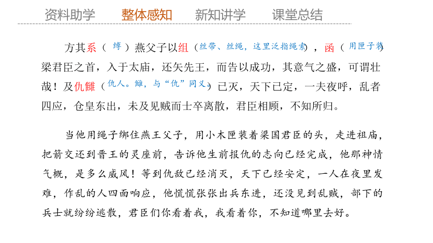 11.2 《五代史伶官传序》 课件(共29张PPT) 2023-2024学年高二语文部编版选择性必修中册