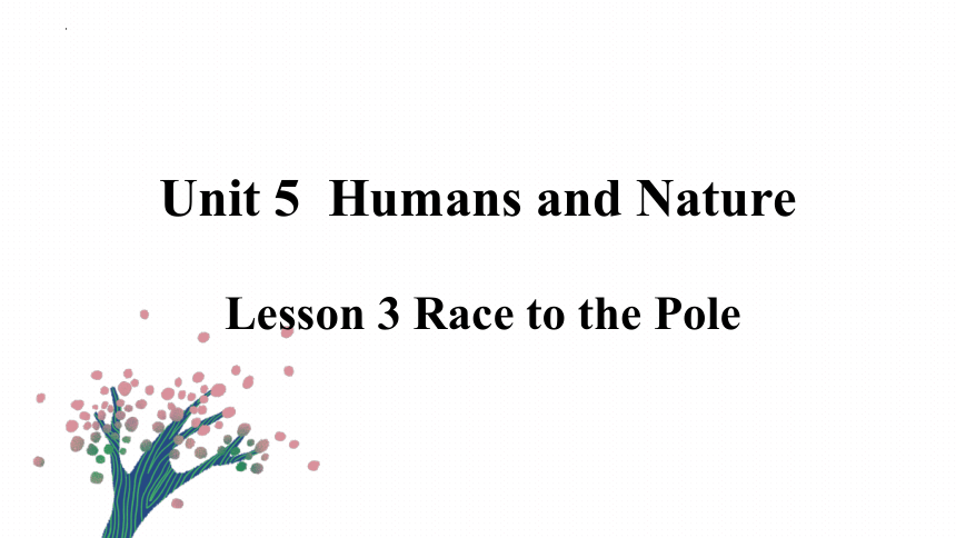 北师大版（2019）必修第二册Unit 5 Humans and nature Lesson 3 Race to the pole 课件(共45张PPT)