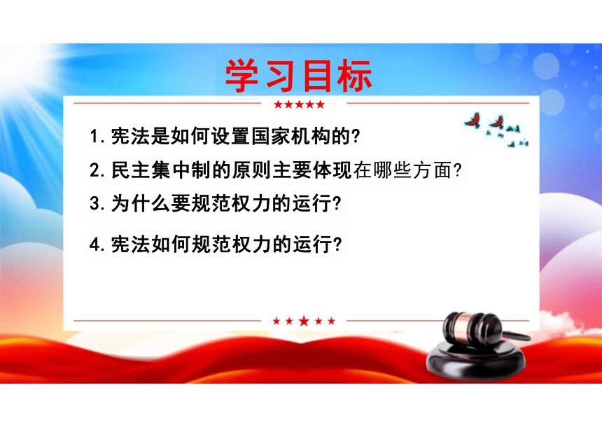 1.2 治国安邦的总章程 课件（22张PPT）