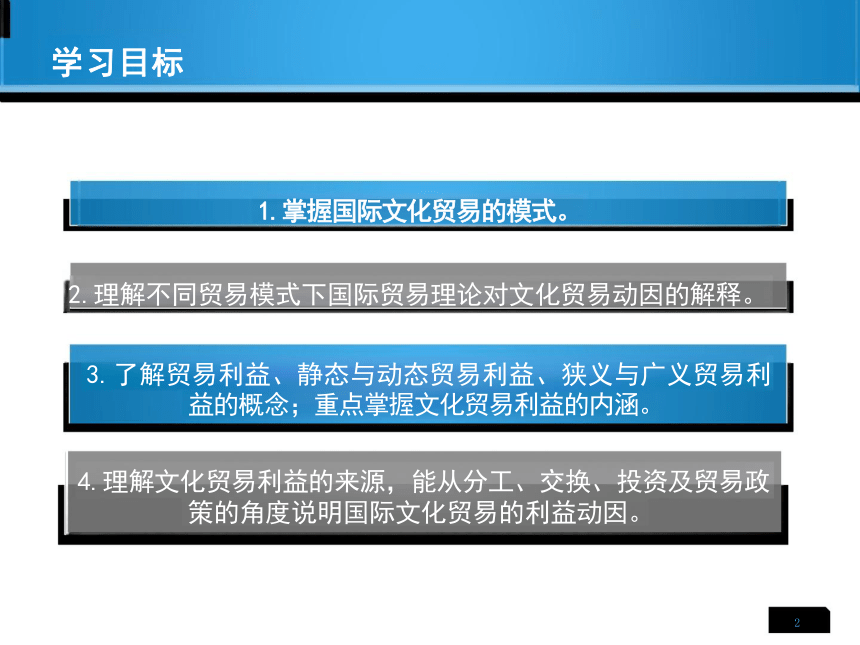 第8章 国际文化贸易动因 课件(共19张PPT)-《国际文化贸易》同步教学（高教版 第四版）