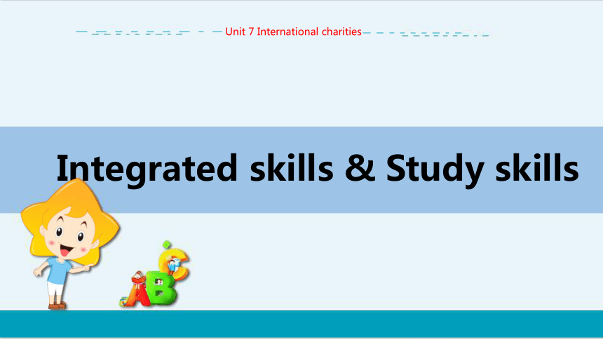 Unit 7 Integrated skills & Study skills教学课件--牛津译林版中学英语八年级下