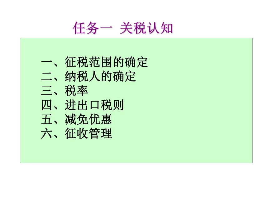 项目四 关税的核算 课件(共28张PPT)-《企业纳税会计》同步教学（大连理工大学出版社）