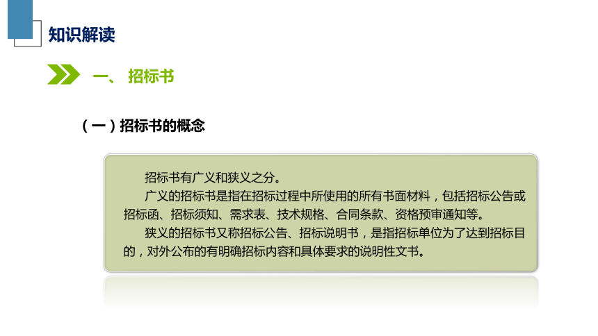 6.3学写招标书和投标书  课件(共26张PPT)-《应用写作》同步教学（江苏大学出版社）