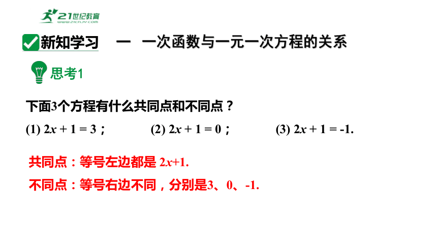 19.2.3一次函数与方程、不等式  课件（共27张PPT）
