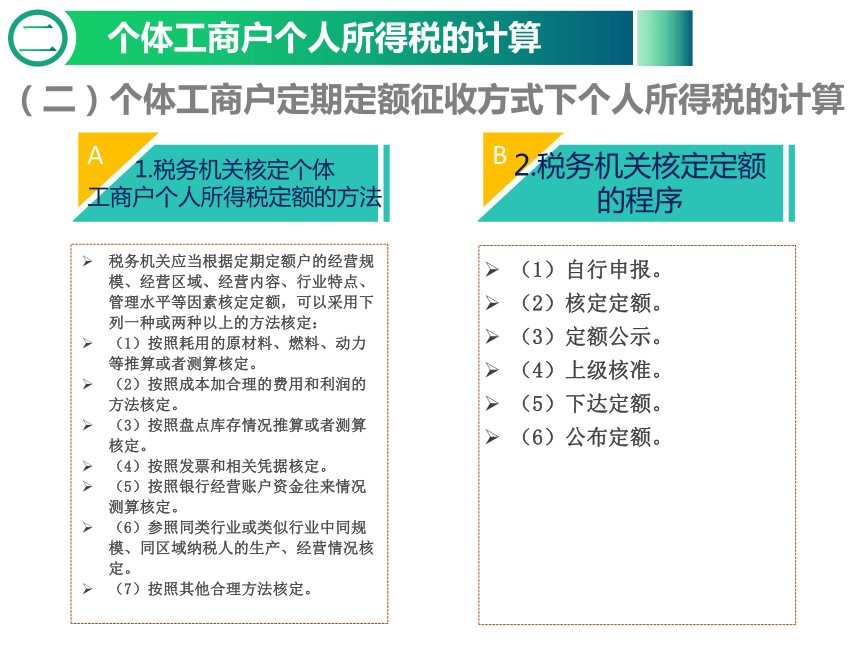 3.2个体工商户纳税实务 课件(共29张PPT)-《纳税实务》同步教学（东北财经大学出版社）