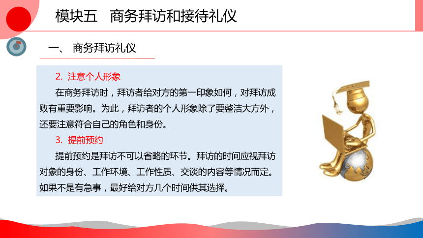 4.5商务拜访和接待礼仪 课件(共52张PPT)-《商务礼仪》同步教学（西南财经大学出版社）