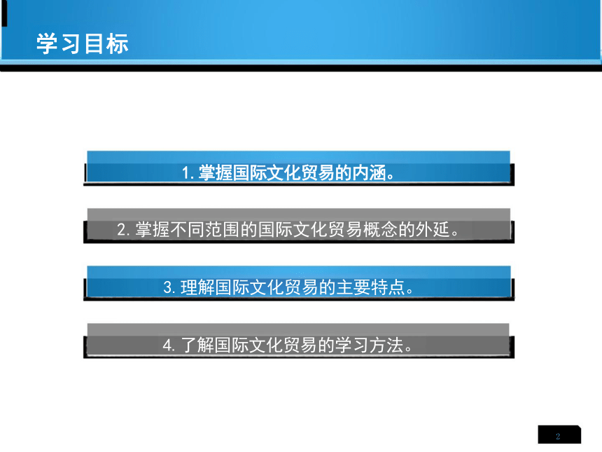 第1章国际文化贸易概述 课件(共17张PPT)-《国际文化贸易》同步教学（高教版 第四版）