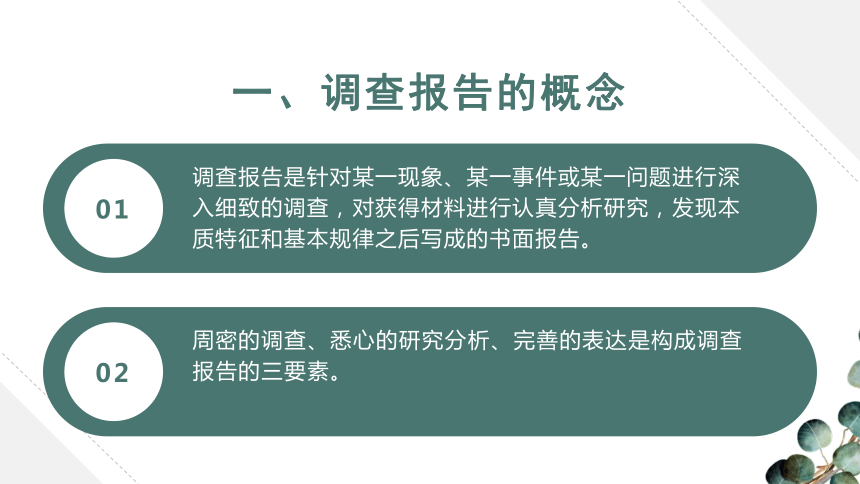 7.8调查报告 课件(共29张PPT)-《应用文写作基础》高教版（第三版）同步教学