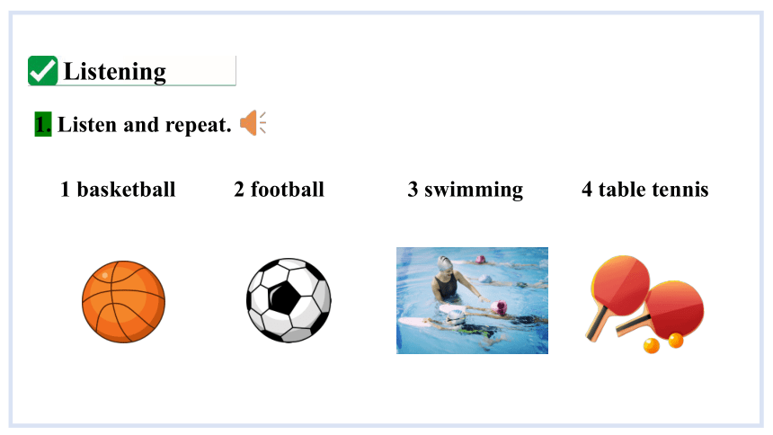Starter Module 4 My everyday life Unit 3 What's your favourite sport?课件(共30张PPT)