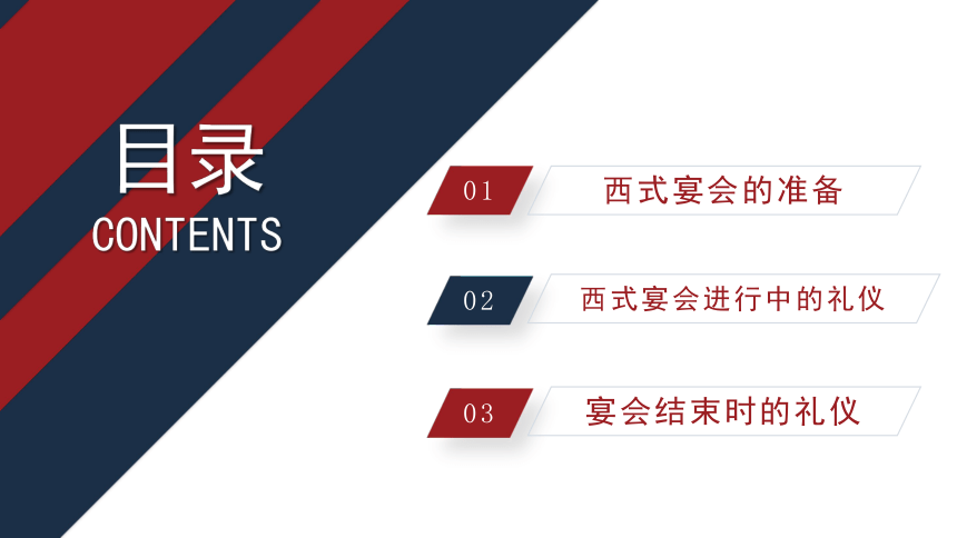 9.2西式宴会礼仪 课件(共23张PPT)《商务礼仪》同步教学（电子工业版）