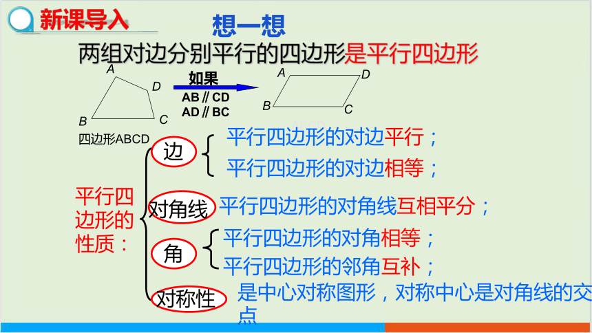 22.4矩形（第1课时）教学课件--冀教版数学八年级（下）