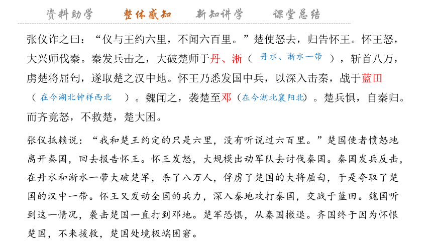 9 《屈原列传》课件(共40张PPT) 2023-2024学年高二语文部编版选择性必修中册