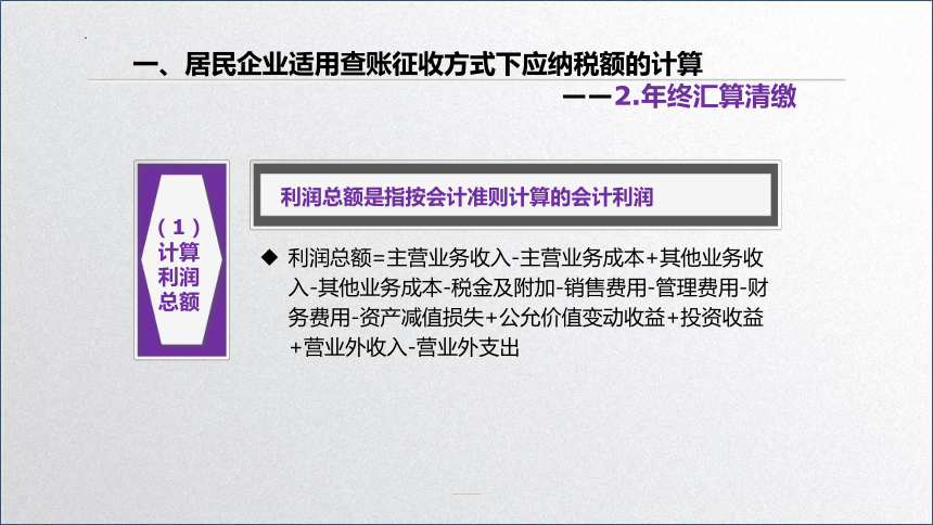 学习任务5.2 企业所得税税额计算(应纳所得税额的计算） 课件(共27张PPT)-《税务会计》同步教学（高教版）