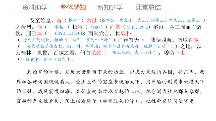 11.1 《过秦论》 课件(共34张PPT) 2023-2024学年高二语文部编版选择性必修中册