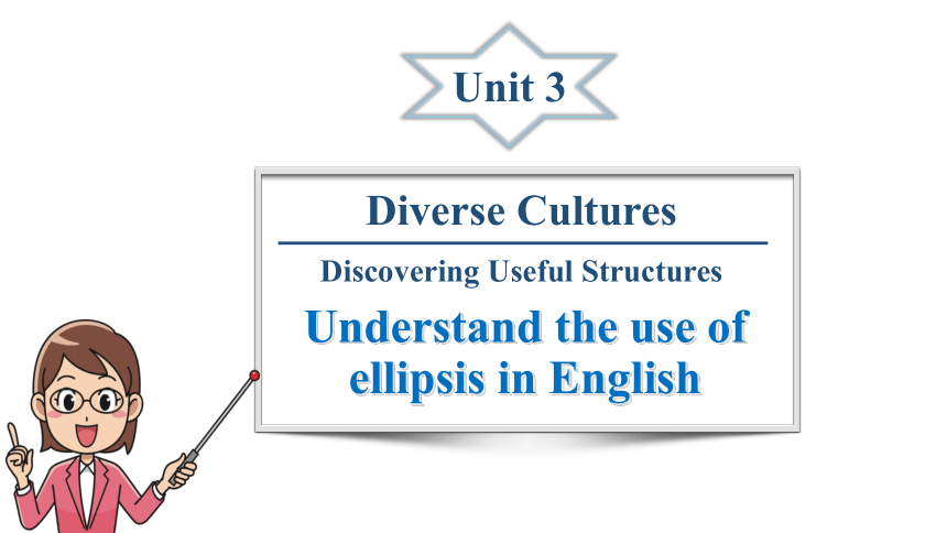 人教版（2019）  必修第三册  Unit 3 Diverse Cultures  Discovering Useful Structures课件(共35张PPT)