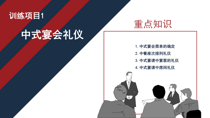 9.1中式宴会礼仪 课件(共27张PPT)《商务礼仪》同步教学（电子工业版）