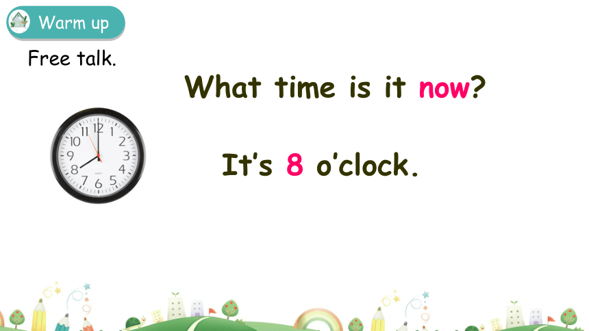 unit 2 what time is it？Part A Let’s learn & Let’s do 课件 (共21张PPT)
