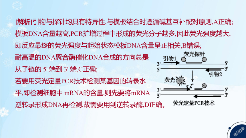 高考生物二轮复习微专题9　PCR技术的热点考法归纳及融合基因的原理和应用(共31张PPT)