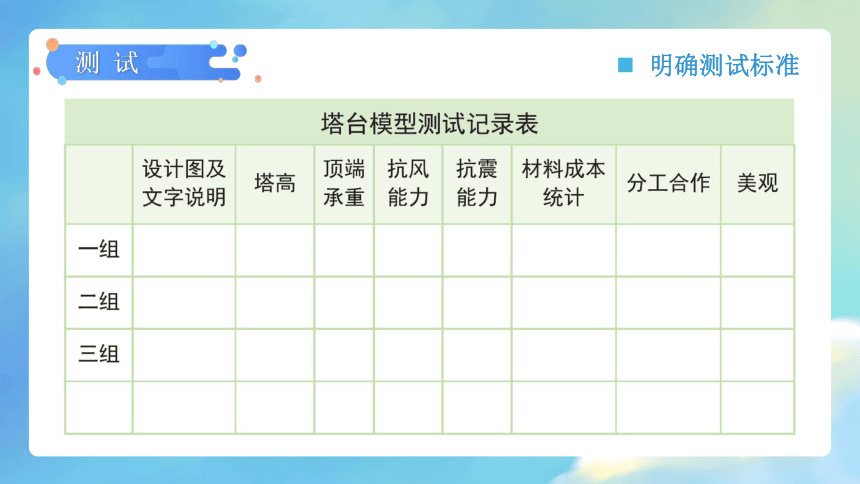 【新课标】1.6 测试塔台模型 课件（20张PPT）