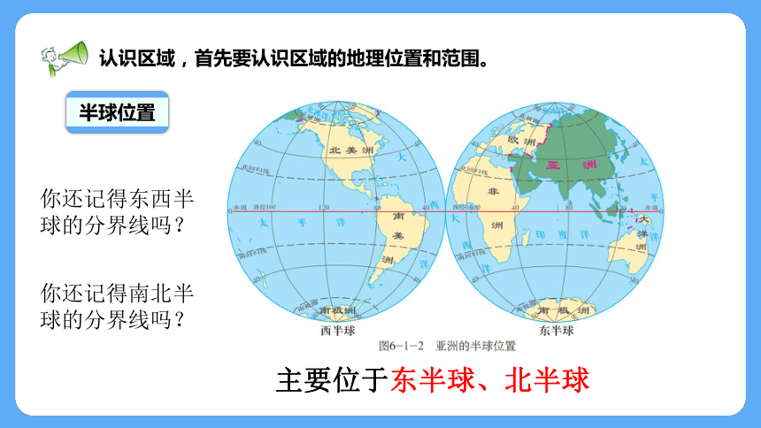 6.1 世界第一大洲——亚洲 课件(共18张PPT) 商务星球版地理七年级下册