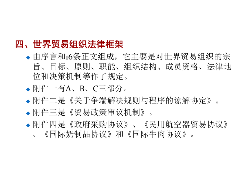 第5章 世界贸易组织 课件(共39张PPT)-《新编国际贸易理论与实务》同步教学（高教版）