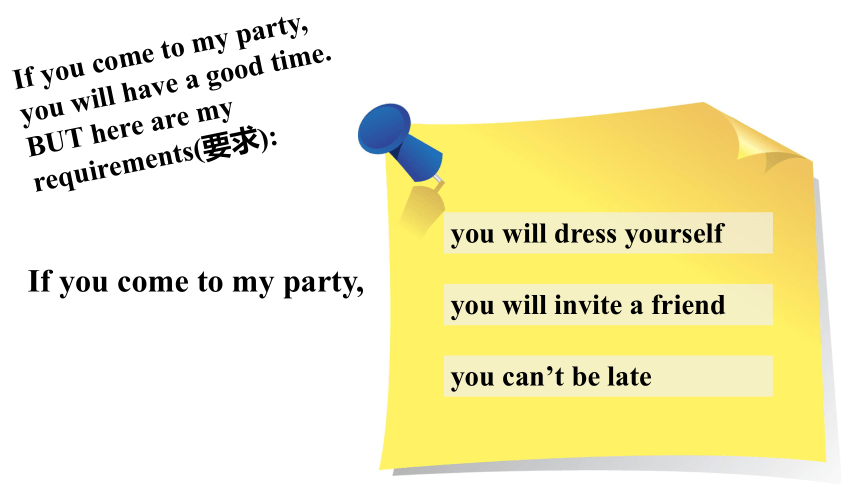 Unit 10  If you go to the party, you'll have a great time!Section A 1a-1c课件 (共16张PPT,内嵌音频)人教版八年级英语上册