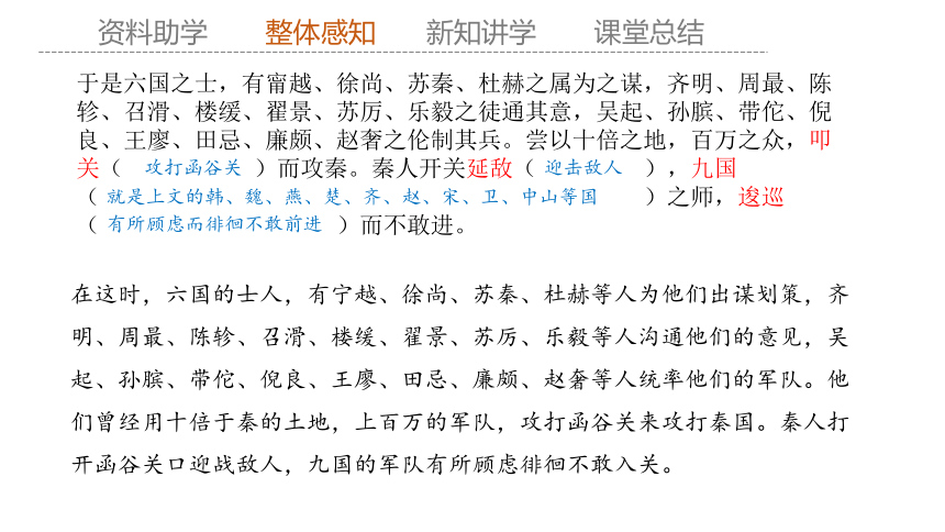 11.1 《过秦论》 课件(共34张PPT) 2023-2024学年高二语文部编版选择性必修中册