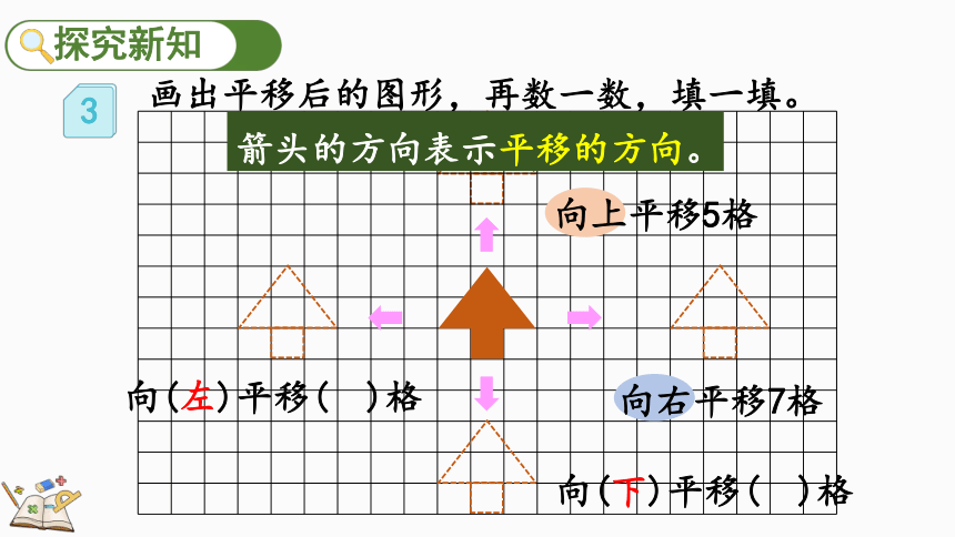 四年级数学下册人教版7.3 画平移后的图形（课件）(共23张PPT)