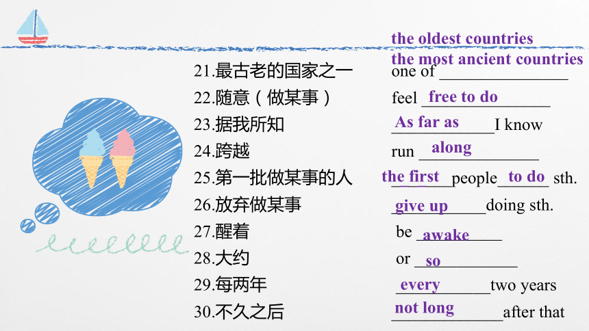 鲁教版英语复习八年级下册Unit7-8课件(共35张PPT)