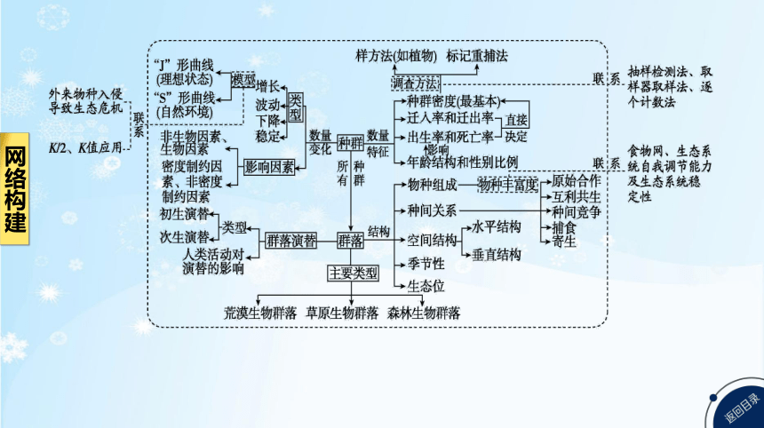 高考生物二轮复习小专题10   种群和群落(共70张PPT)