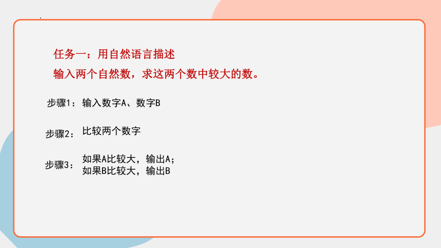 第11课 算法的表示 课件(共15张PPT) 浙教版（2020）初中信息技术七年级下册