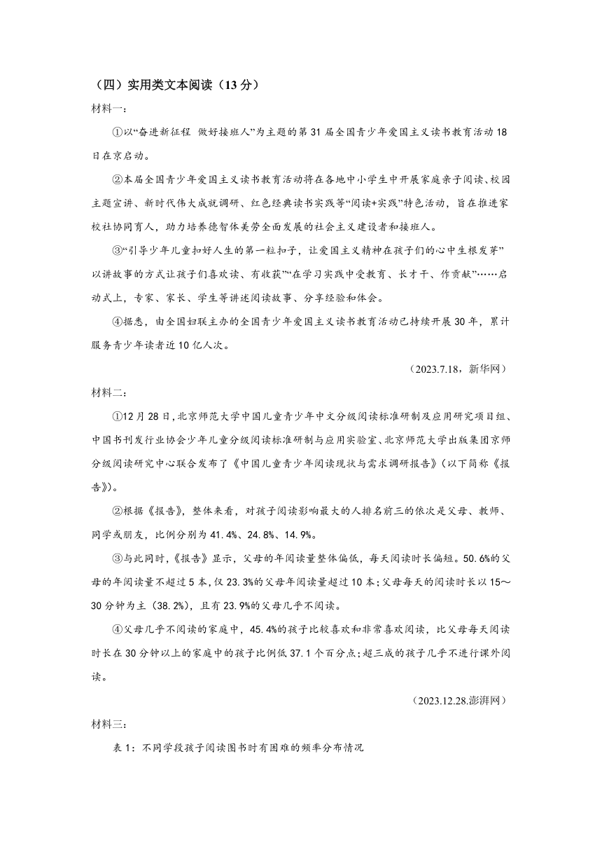 江苏省扬州市广陵区2023-2024学年七年级上学期期末语文试题(含解析)