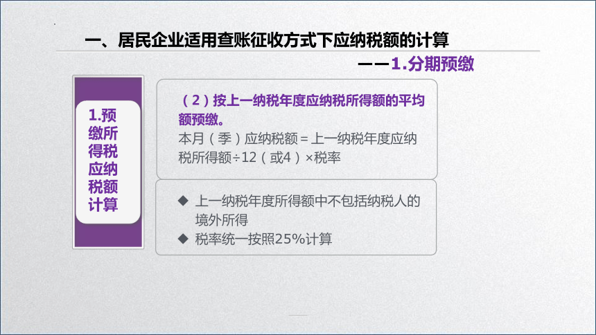 学习任务5.2 企业所得税税额计算(应纳所得税额的计算） 课件(共27张PPT)-《税务会计》同步教学（高教版）