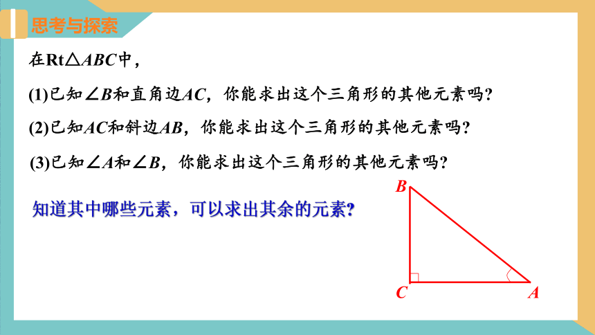 7.5 解直角三角形（第1课时）（课件）-2023-2024学年九年级数学下册同步精品课件（苏科版）