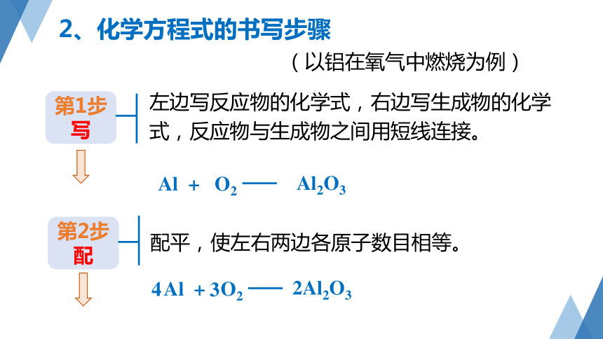 3. 3 化学方程式（第1课时）（课件 21张PPT）