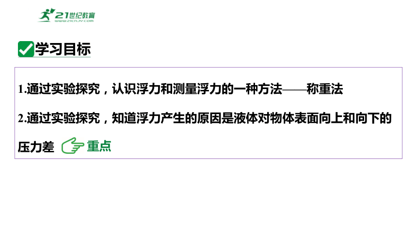 9.1认识浮力 课件 (共26张PPT) 2023-2024学年度沪科版物理八年级全册