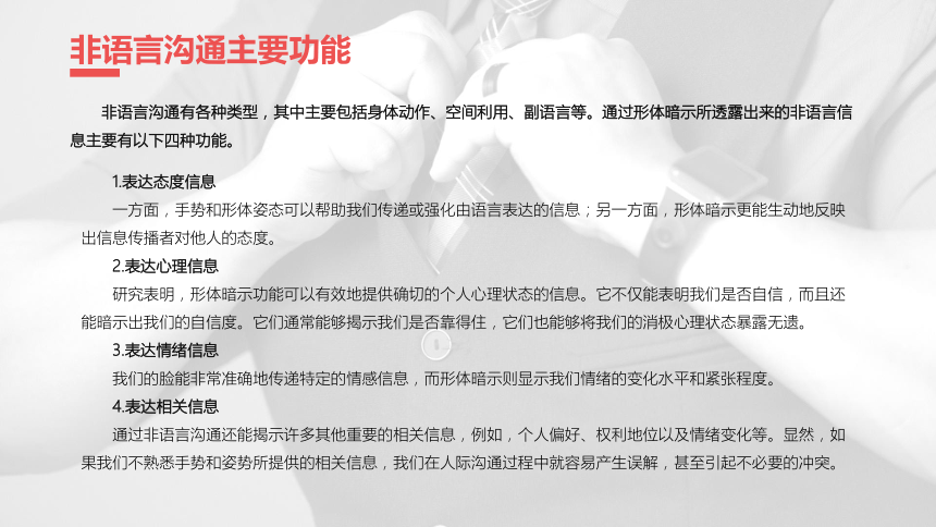 第六章商务非语言沟通 课件(共25张PPT)-《商务沟通与礼仪》同步教学（高教版）