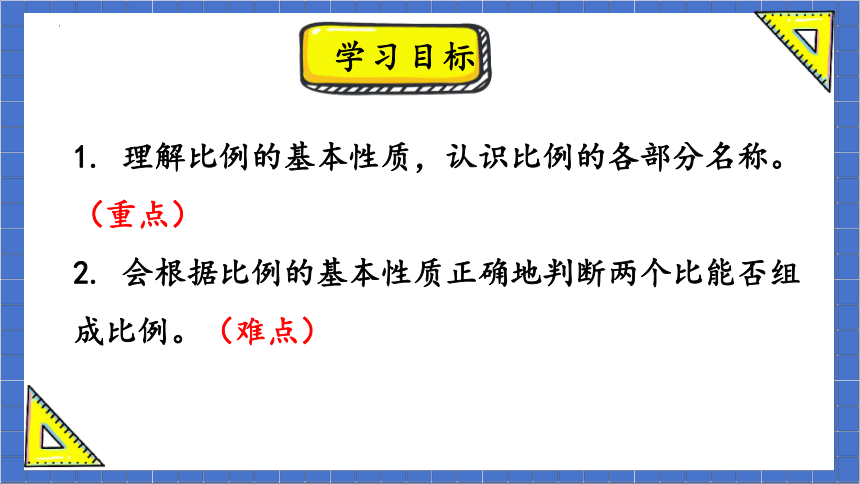 六年级下册数学人教版比例的基本性质（课件）(共20张PPT)