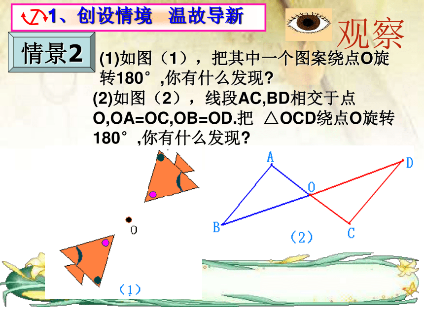 北师大版数学八年级下册 3.3中心对称  说课课件